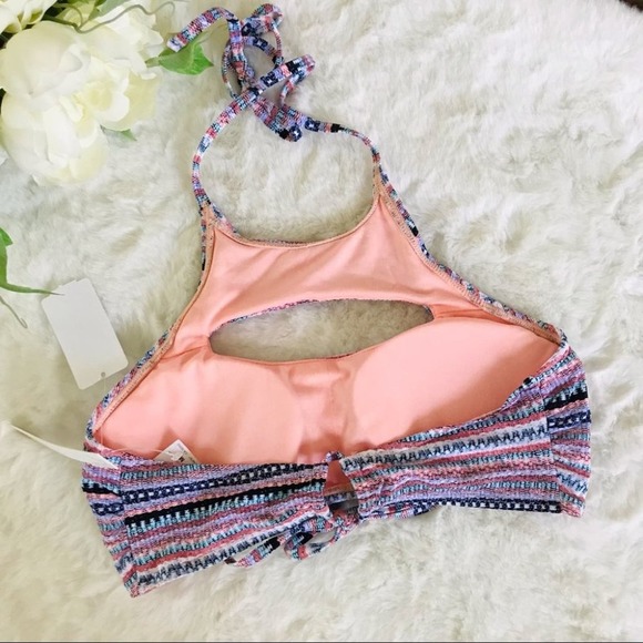 Ninety Five Degrees Stripe Multicolor Bikini Set, M (Top & Bottom) - Picture 3 of 14